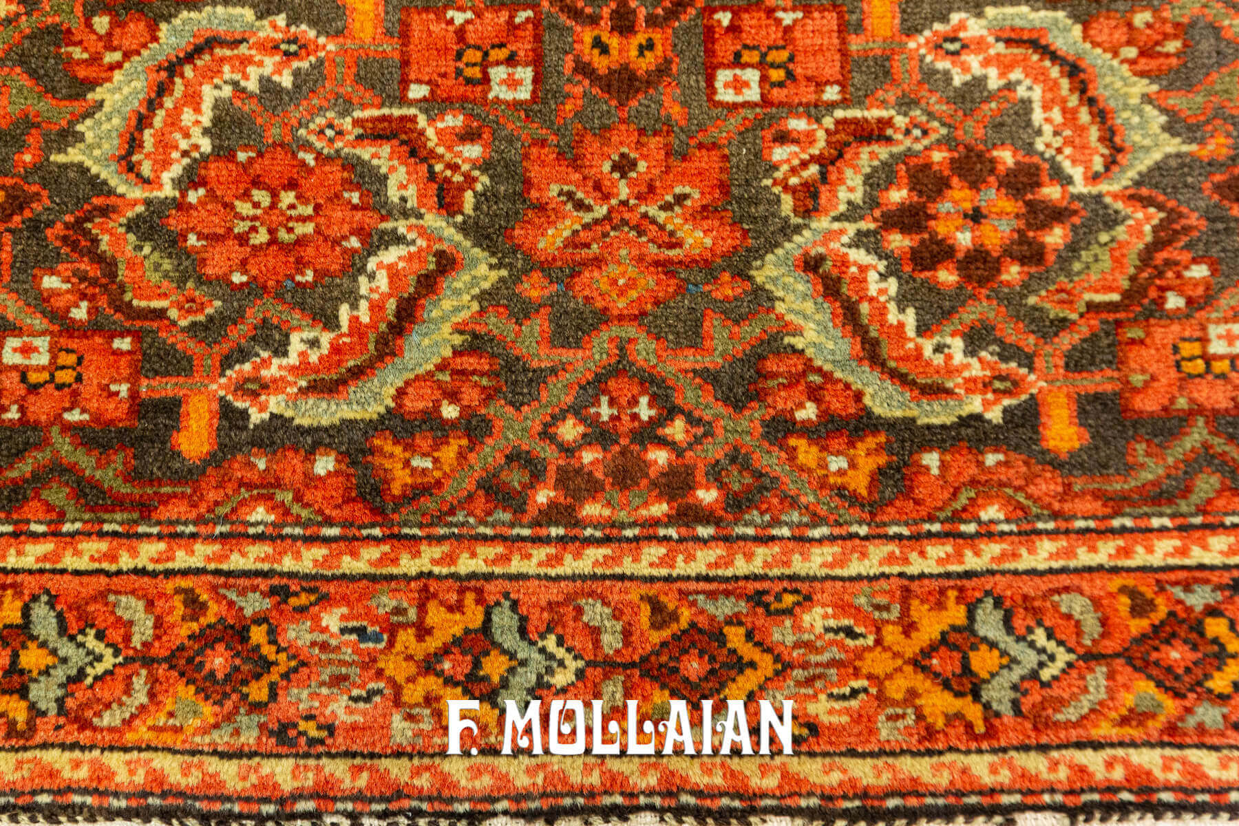 Antique Persian Mishan All-Over “Moharammat” Design Rug n°:21816569